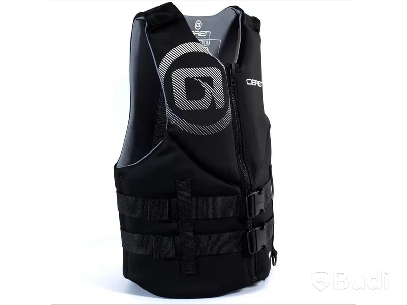 Flytväst för vattensport O’brien, mens traditional hinged neo black vest, stl. S
